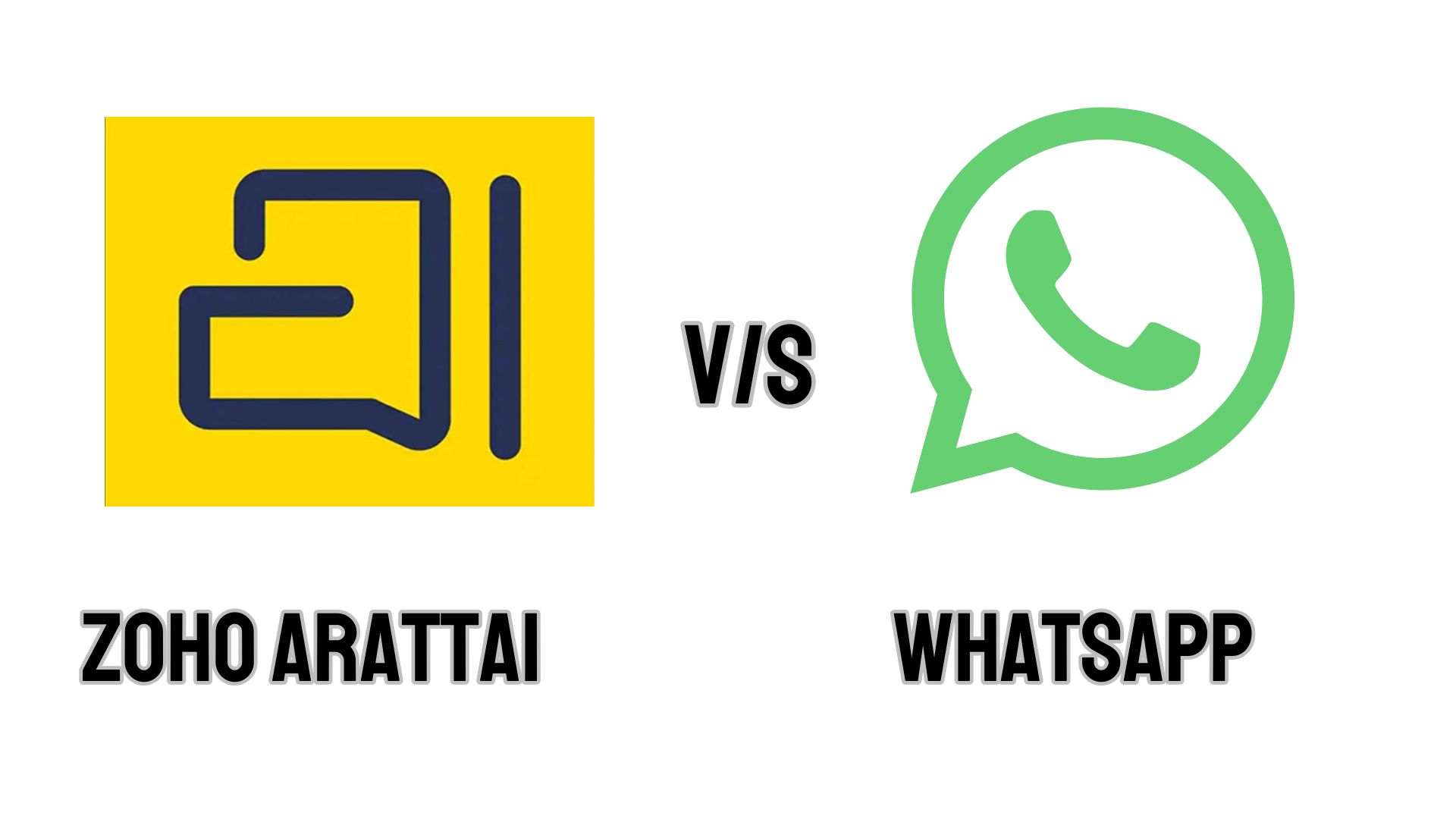 Zoho Arattai vs WhatsApp: A Complete Comparison 1 zoho vs whatsapp