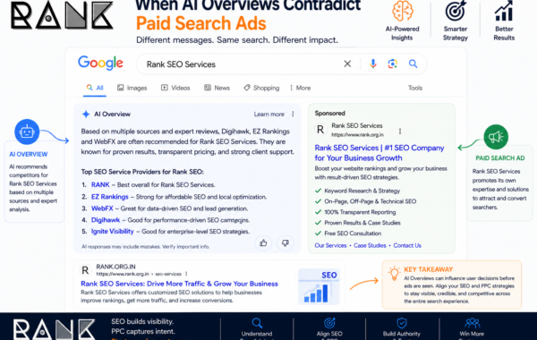 AI Overviews Contradict Paid Search Ads