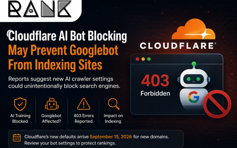 Cloudflare's AI Bot Controls May Accidentally Restrict Googlebot: What SEOs Need to Know 1 Cloudflare's AI Bot